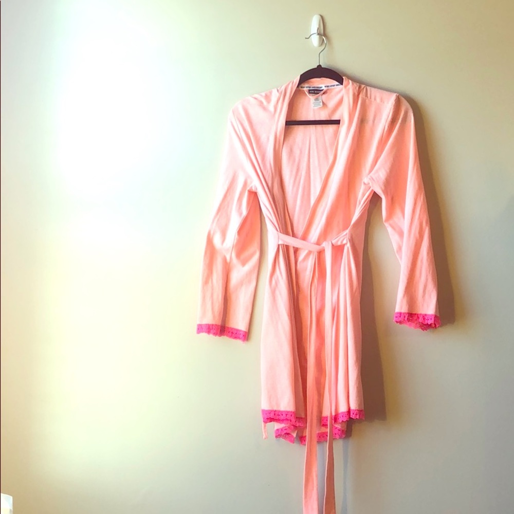 Pink robe